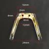 predolo Eyeglass Saddle Bridge Nose Pad Nose Piece Hole 2mm Eyeglasses Nose Pad Eyewear DIY Sunglasses Glasses Random Color Nose Pads view 4