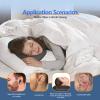 Babyezz Ear Piercing Pillow with an Ear Hole for CNH and Ear Pain Ear Inflammation Pressure Sores for Side Sleepers, Washable and Adjustable Polyester and Cotton Side Sleeping Ear Pillow (Balck) view 3