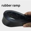 1/2/3/4/5cm Rise Wheelchair Ramp Indoor Outdoor Entry Threshold Ramp Rubber Curb Ramp for Home Steps Transitions Slope Threshold Kerb Ramp (Size : 100x12x5cm) view 4