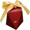 Wedding Favour Paper Candy Treat Box 20pc Candy Treat Gift Box,Paper Party Bags, Wedding Candy Box Wedding Celebration Souvenir Bridesmaid Gift Box(Red) view 1