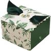 Wedding Favour Paper Candy Treat Box Candy Treat Gift Box,Paper Party Bags,Small Square Candy Box for Wedding Birthday Party Decor Creative Ribbon Wings(50PCS)(Green) view 1