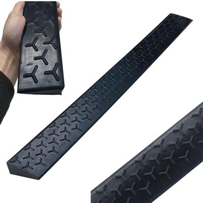 1-10cm Hight Curb Ramps Solid Rubber Threshold Ramp for Driveway Car Slop Ramps Loading Ramp for Wheelchair Car Scooter Bike Vehicles (Size : 100x22x10cm)