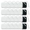 KASURE 24PCS TENS Unit Replacement Pads 40mm X 40mm, Replacement Electrode Pads for TENS Machine Reusable Self Adhesive Electrodes Pads Tens Machine Electrode Pads with Non-Irritating Design view 1