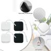 KASURE 24PCS TENS Unit Replacement Pads 40mm X 40mm, Replacement Electrode Pads for TENS Machine Reusable Self Adhesive Electrodes Pads Tens Machine Electrode Pads with Non-Irritating Design view 3