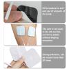 KASURE 24PCS TENS Unit Replacement Pads 40mm X 40mm, Replacement Electrode Pads for TENS Machine Reusable Self Adhesive Electrodes Pads Tens Machine Electrode Pads with Non-Irritating Design view 4