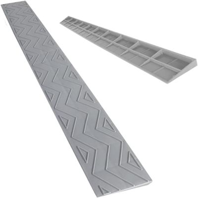 Wheelchair Ramp, Curb Ramps, Threshold Ramp for Indoor, Doorways, Curbside, Stairs, Steps, Mobility Scooters, Sweeping Robot, Door Step Mat, Black (Color : G, Size : 100x10x3.5cm)