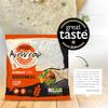 Zinda Orignal Tortilla Natural Air Wrap, 6x70g Wraps, Just 5 Ingredients, No Preservatives, No Palm Oil, No Trans Fats, Low Carb, High Fibre, Vegan Wrap. view 2