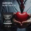 CoQ10 Capsules | 60 Vegan HPMC Capsule Shells | Naturally Fermented Ubiquinone Coenzyme Q10 | Heart Health, Energy Metabolism & Antioxidant Support | Non-GMO | Gluten-Free view 3