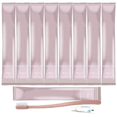10PCS Individually Wrapped Disposable Travel Toothbrushes with Toothpaste, Soft Bristles Manual Hotel Toothbrush Set, Guest's Toothbrushes, Perfect for Hotel, Camping, Travel