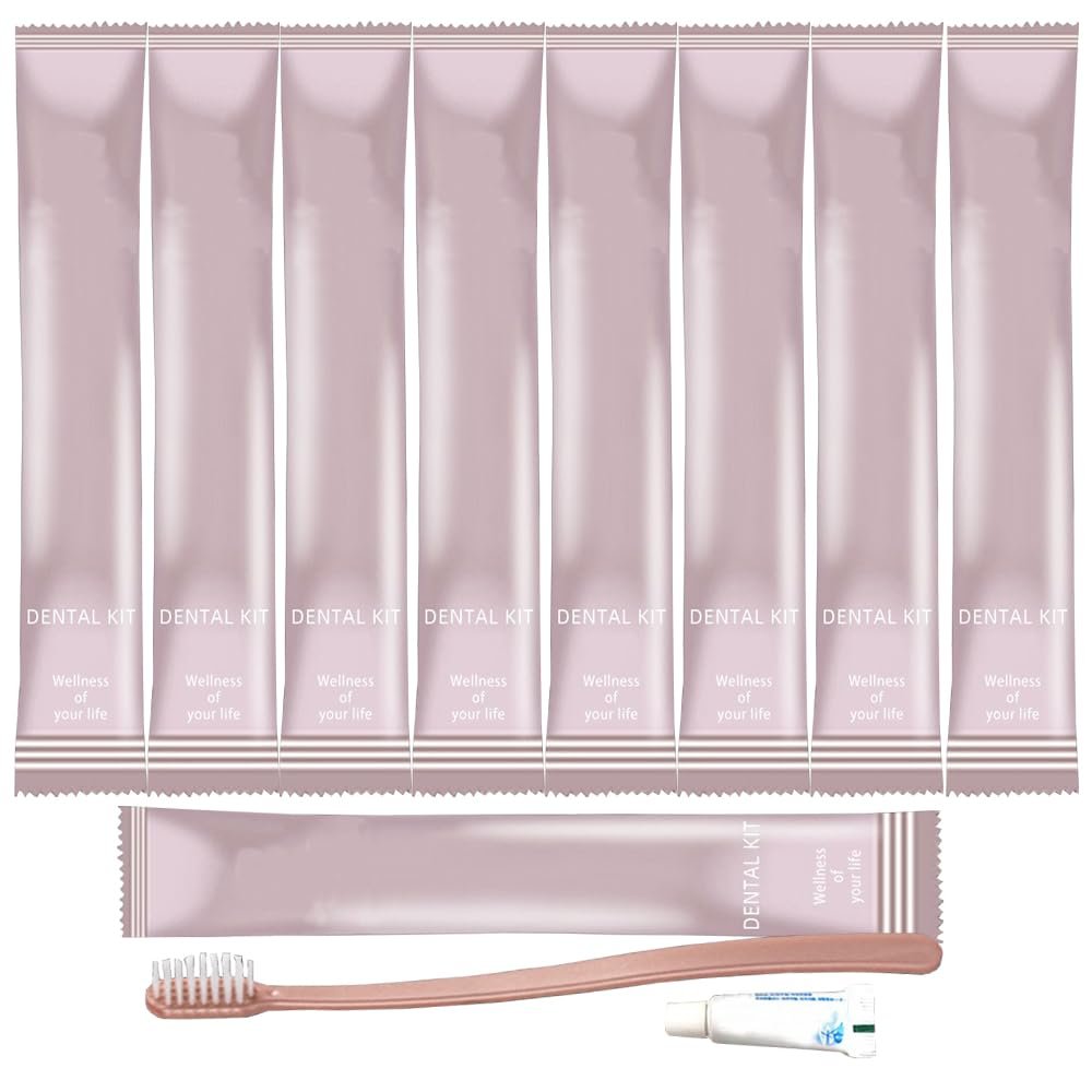 10PCS Individually Wrapped Disposable Travel Toothbrushes with Toothpaste, Soft Bristles Manual Hotel Toothbrush Set, Guest's Toothbrushes, Perfect for Hotel, Camping, Travel
