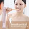 10PCS Individually Wrapped Disposable Travel Toothbrushes with Toothpaste, Soft Bristles Manual Hotel Toothbrush Set, Guest's Toothbrushes, Perfect for Hotel, Camping, Travel view 2