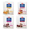EasiYo Yogurt 7 Sachet Pack | EasiYo Greek Style Mixed Pack | Greek Style 2 x Blueberry & Blackcurrant 2 x Peach and Apricot 2x Vanilla & Plum 1x Raspberry & Lemon | Each Sachet Makes 1kg of Yogurt view 1
