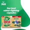 Persil XL Ultimate Washing Capsules Outstanding Stain Removal Even in Quick and Cold Washes Uplifting Comfort Fragrance Recyclable Plastic-Free Packaging, 38 Washes (Buy 5, Active Clean) view 4