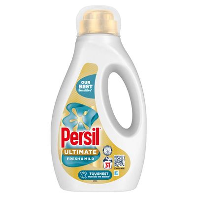 Persil Ultimate Liquid Detergent Outstanding Stain Removal Effective in Quick and Cold Washes with 14 Days of Lasting Freshness 31 Washes, 837ml (Buy 1, Fresh & Mild)