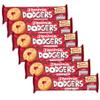 Biscuits & Crackers Bundle Pack with Jammie Dodgers Raspberry Biscuits 140g - 6 Pack | Shortcake biscuits with a raspberry flavoured apple jam, Suitable for vegetarians. view 1