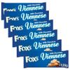 Biscuits & Crackers Bundle Pack with Fox's Biscuits Milk Chocolate Viennese 120g - 6 Pack | Viennese Biscuits Sandwiched with Milk Chocolate, Suitable for vegetarians. view 1