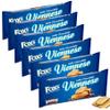 Biscuits & Crackers Bundle Pack with Fox's Biscuits Milk Chocolate Viennese 120g - 6 Pack | Viennese Biscuits Sandwiched with Milk Chocolate, Suitable for vegetarians. view 2