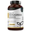 Nutravita Organic Fenugreek Capsules - Up to 8 Months of Supply and 2250mg, 240 Capsules 100% Pure Fenugreek Powder - Soil Association Certified, Vegan Supplement, Made in The UK view 1