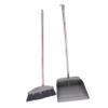 Healvian Sweeping Brush Broom and Dustpan Combination Long Handle Broom Dustpan Cleaning Tools for Garden Home Style view 1