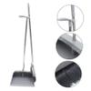 Healvian Sweeping Brush Broom and Dustpan Combination Long Handle Broom Dustpan Cleaning Tools for Garden Home Style view 2
