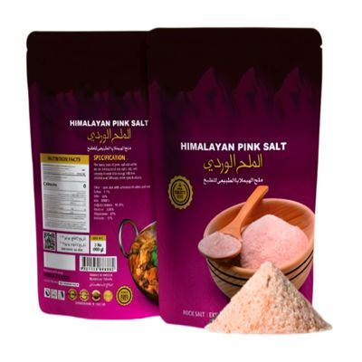 4.5kg Value Pack of 100% Pure Himalayan Pink Salt - 5 Resealable 900g Bags