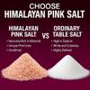 4.5kg Value Pack of 100% Pure Himalayan Pink Salt - 5 Resealable 900g Bags view 4