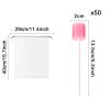 GAOHAN 50 Pcs Mouth Swabs, Oral Care Sponge Swab Disposable Mouth Swab Tooth Cleaning Tool Dental Care Kit, Mouth Sponges for Kit Foam Swab Sticks for Oral Care (Pink) view 2
