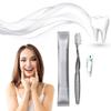 10Pcs Luxury Black Individually Wrapped Disposable Travel Toothbrushes with Toothpaste, Soft Bristles Hotel Toothbrush Kit, Guest's Toothbrushes for Homeless Gift Hotel Camping Travel view 3