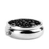 (Black & White Trees) Round Pill Box,3 Compartment Pill Box Mini Decorative Pocket Purse Portable Travel Medicine Tablet Vitamin Holder Organizer Pill Case view 4