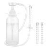 CENPEK Reusable Vaginal Douche with 3 Nozzles 300ml Female Vaginal Cleansing System Anal Douche Portable Kit Manual Pressure Enema for Men and Women