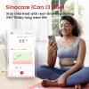 Sinocare iCan CGM, Continuous Glucose Monitor, 15 Days Wear-life & IP28, Every 3 Minutes Output Test Value Via iCan CGM App, Pack of 2 Sensors & Transmitters view 3