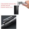 JDHSKCF Underarm Crutches, Push Button Adjustable Height Crutch for Adults Non-Slip Crutches for Travel, Fashionable Aluminum Walking Stick for Men, Women decorate Selfless dedication view 3