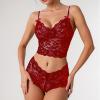 red catsuit xmas pjs girdles couples steel boned corset suspender belts women white bustier top stockings for women plus size bandage woman bride pyjamas medium support white suspenders and view 2