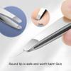 Tweezers for Women Facial Hair, 5Pcs Set, Round tip Eyebrow Tweezer for Men, Professional Stainless Steel Pointed Splinter Ingrown Hair Removal view 3