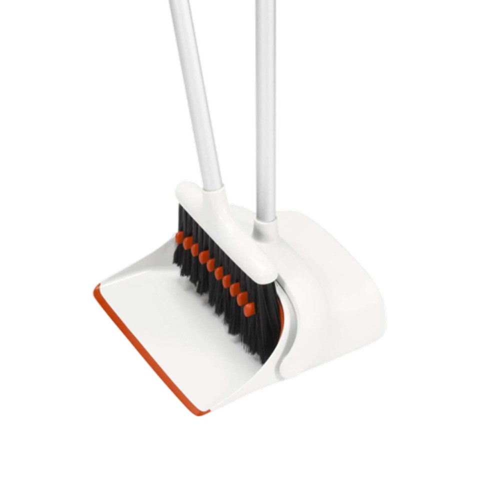 OYWEHECE Broom and Dustpan Set, Broom Dust pan, Dustpan with Long Handle, Broom and Dustpan Set for Home, Dustpan Comb, Broom with Dustpan combo set,B