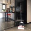 OYWEHECE Broom and Dustpan Set, Broom Dust pan, Dustpan with Long Handle, Broom and Dustpan Set for Home, Dustpan Comb, Broom with Dustpan combo set,B view 3