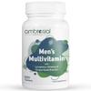 Ambrosial Men's Multivitamin Tablets for Men with Lycopene, Ginseng & Grape Seed Extract Supports Muscle Strength, Immunity, Energy & Endurance - Multi Vitamins for Men Fitness Enthusiast 120 Tablets view 1