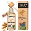Friendly Razor Dermaplaning Oil for Face - 30ml Pre-Shave & Post-Shave Dermaplane Oil for Women - Sensitive Skin, Peach Fuzz & Smooth Shave Glide - Jojoba + Grapeseed - Made in the UK