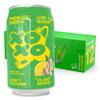 XOXO Ginger & Lemon Prebiotic Soda (12 x 330ml Cans) | Refreshing Sparkling Prebiotic Drink With 6g of Plant-based Prebiotic Fibre | Natural & Low Sugar & Low Calorie Drink | High in Fibre view 1