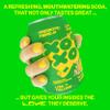 XOXO Ginger & Lemon Prebiotic Soda (12 x 330ml Cans) | Refreshing Sparkling Prebiotic Drink With 6g of Plant-based Prebiotic Fibre | Natural & Low Sugar & Low Calorie Drink | High in Fibre view 3
