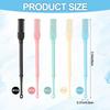 12pcs 2-in-1 Nose Hair Trimmer, 360 Rotating Nasal Hair Trimmer Nose Hair Plucker Manual Nose Hair Clippers Rotary Nose Hair Cutter for Men Women Ladies(Black Blue Pink Green) view 2