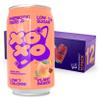 XOXO Tropical Prebiotic Soda (12 x 330ml Cans) | Refreshing Sparkling Prebiotic Drink With 6g of Plant-based Prebiotic Fibre | Natural & Low Sugar & Low Calorie Drink | High in Fibre view 1