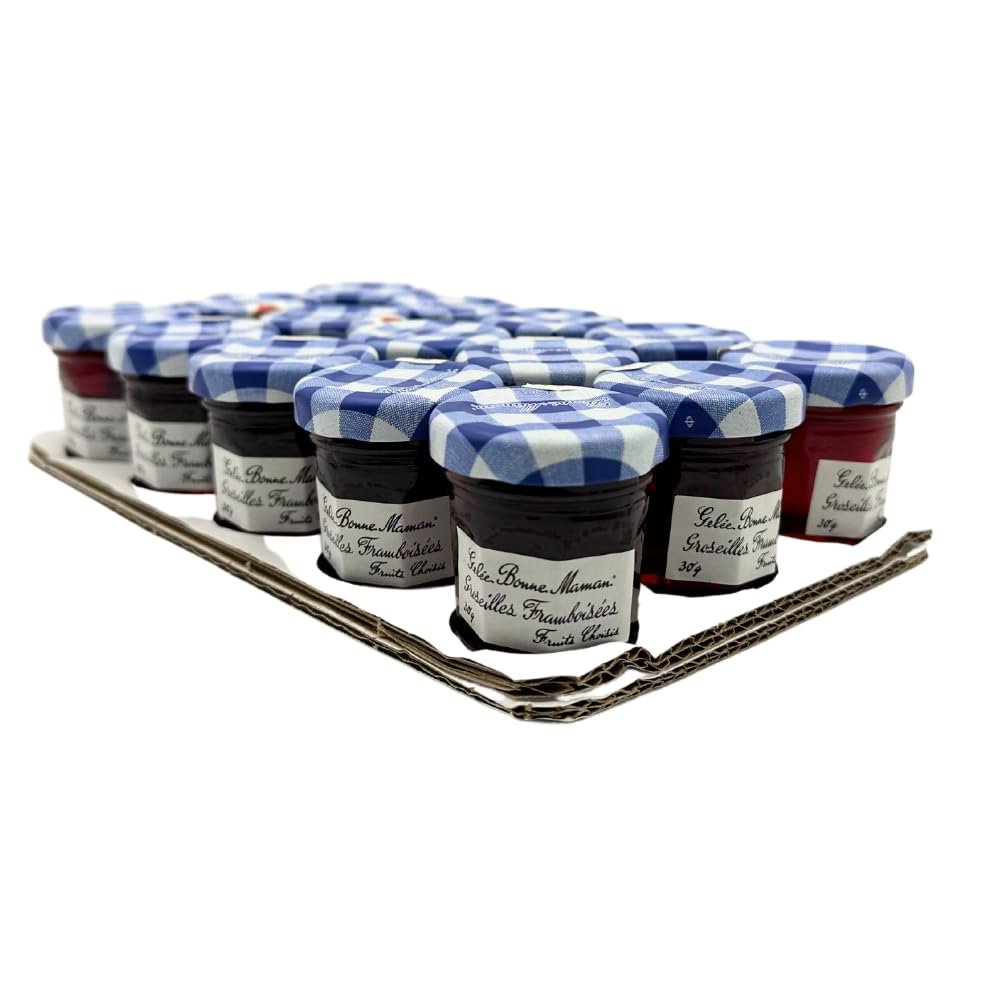 Bonne Maman Raspberry and Redcurrant Jam 30g x 15