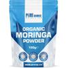 Organic Moringa Leaf Powder Gluten Free Natural and Pure Leaves Picked from The Moringa Oleifera Plant - Superleaf Superfood Powder by Pure Source Nutrition (100g) view 1