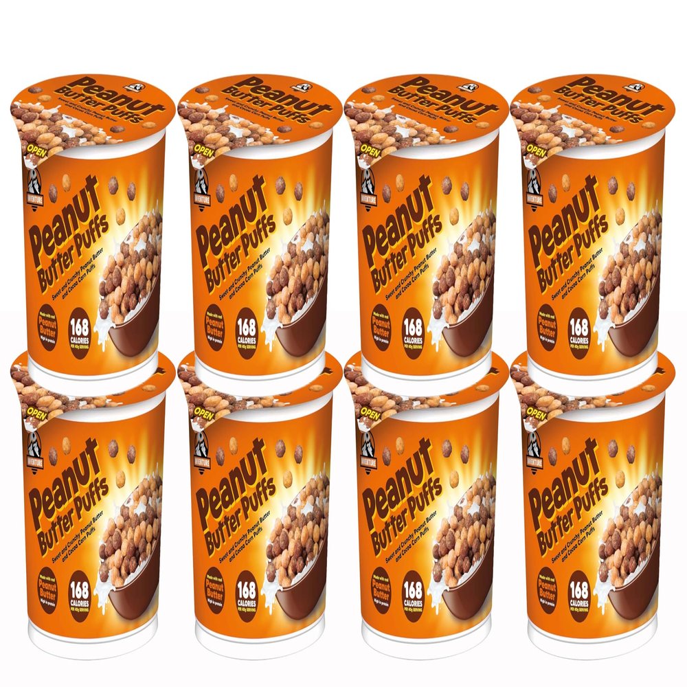 Inventure Peanut Butter Puffs Cup 40g x 8