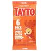 Smoky Bacon Flavour Potato Crisps Tayto (6X25g) (2 Pack) view 1