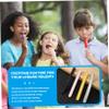 Mikinona 50pcs Assorted Ice Pop Sticks Acrylic Ice Cream Sticks Easy to Clean and Safe for Boys and Girls DIY Craft Projects view 2
