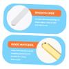 Mikinona 50pcs Assorted Ice Pop Sticks Acrylic Ice Cream Sticks Easy to Clean and Safe for Boys and Girls DIY Craft Projects view 3