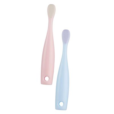 PLAFOPE 2pcs Boy Girl Toothbrush Soft Bristles for Boy Girl Travel Toothbrush Case Brush Toothpaste