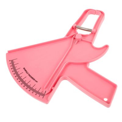 FRCOLOR Handheld Fat Caliper Body Fat Measurement Tool Easy to Use for Fitness